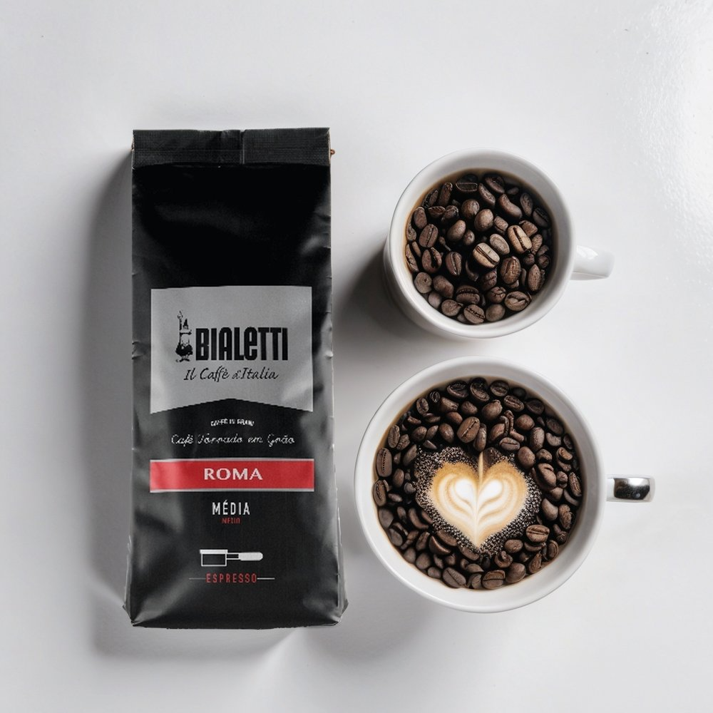 Café Bialetti Roma Graos 1 kg 1