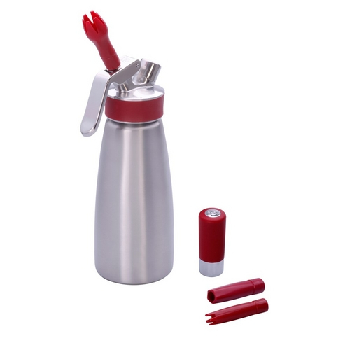 Garrafa Isi Sifão Chantilly Gourmet Whip 500ml Quente Frio