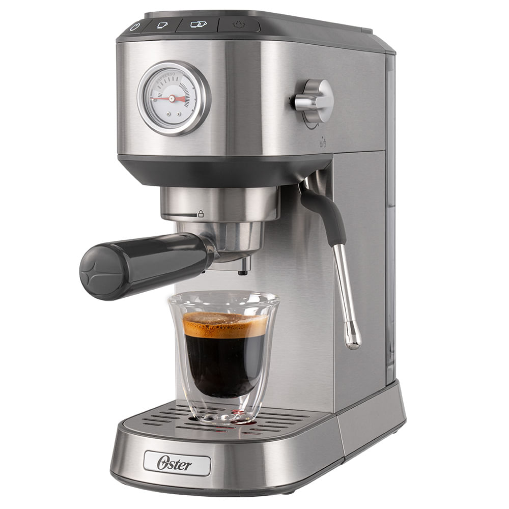 Maquina de Café Manual Espresso Oster Compacta Perfect Brew 1