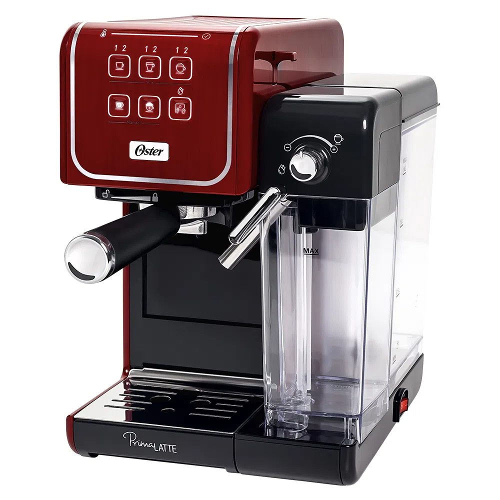 Cafeteira&#x20;M&#xE1;quina&#x20;Espresso&#x20;Oster&#x20;PrimaLatte&#x20;Touch&#x20;Vermelha&#x20;1