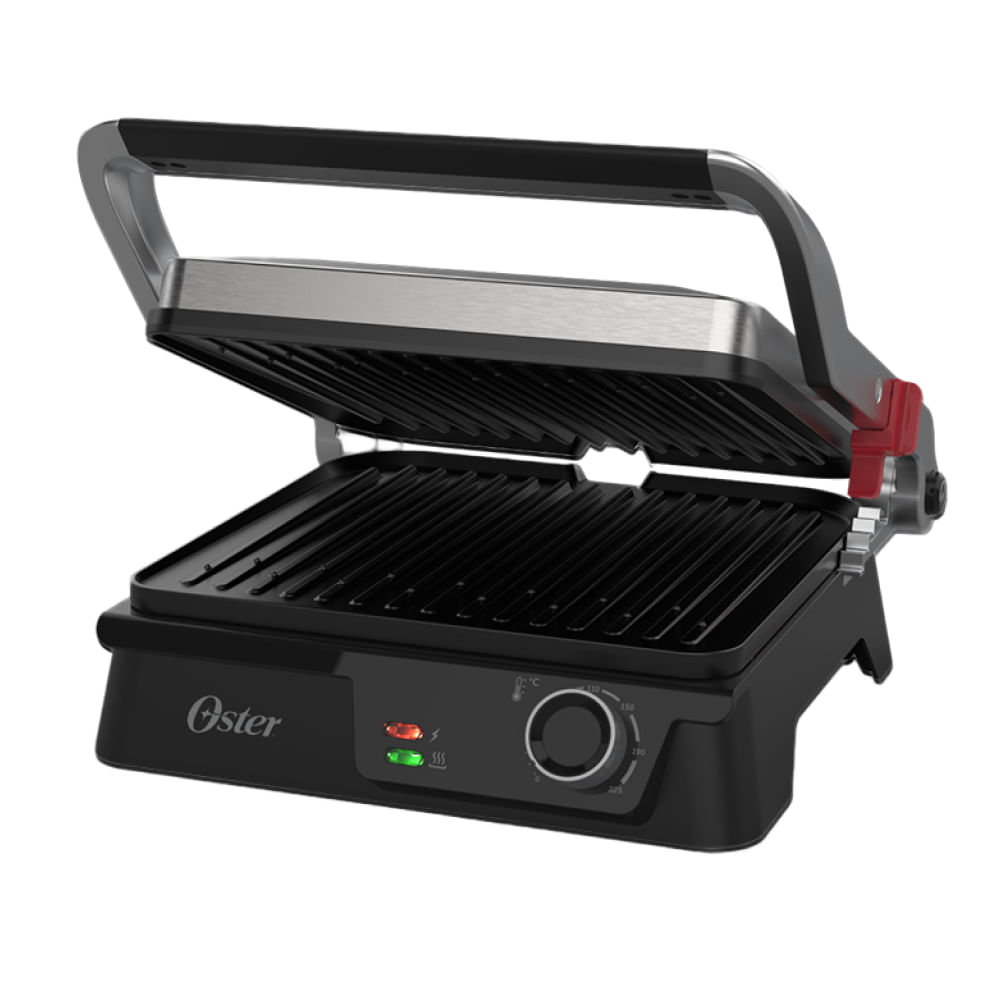 Grill Elétrico Multiuso Inox Oster 2 em 1 OGRL610 1