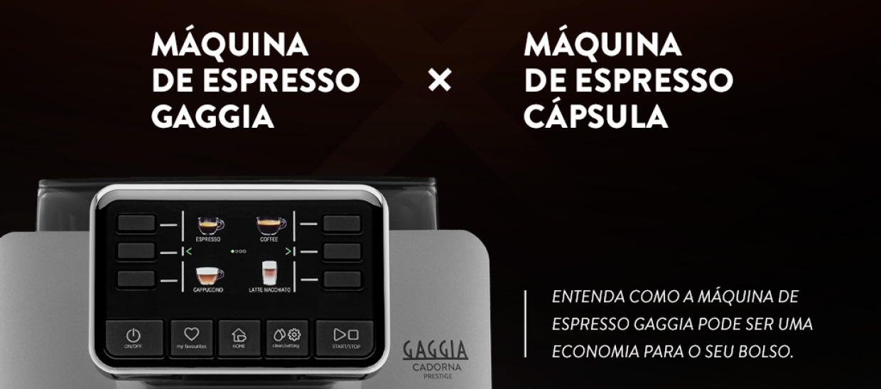 Máquina Café Espresso Super Automática vs Cafeteira de Capsulas tipo Nespresso