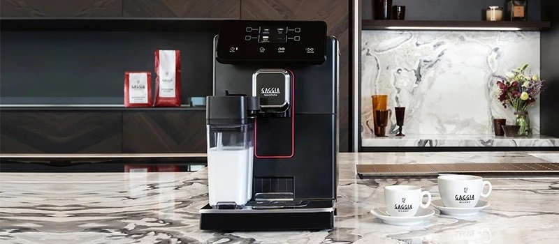 Gaggia Magenta Prestige é uma das cafeteiras superautomáticas que você encontrará neste guia de compras para cafeteiras superautomáticas