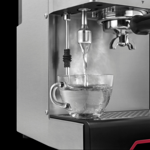 Saída de água quente na Gaggia Classic GT